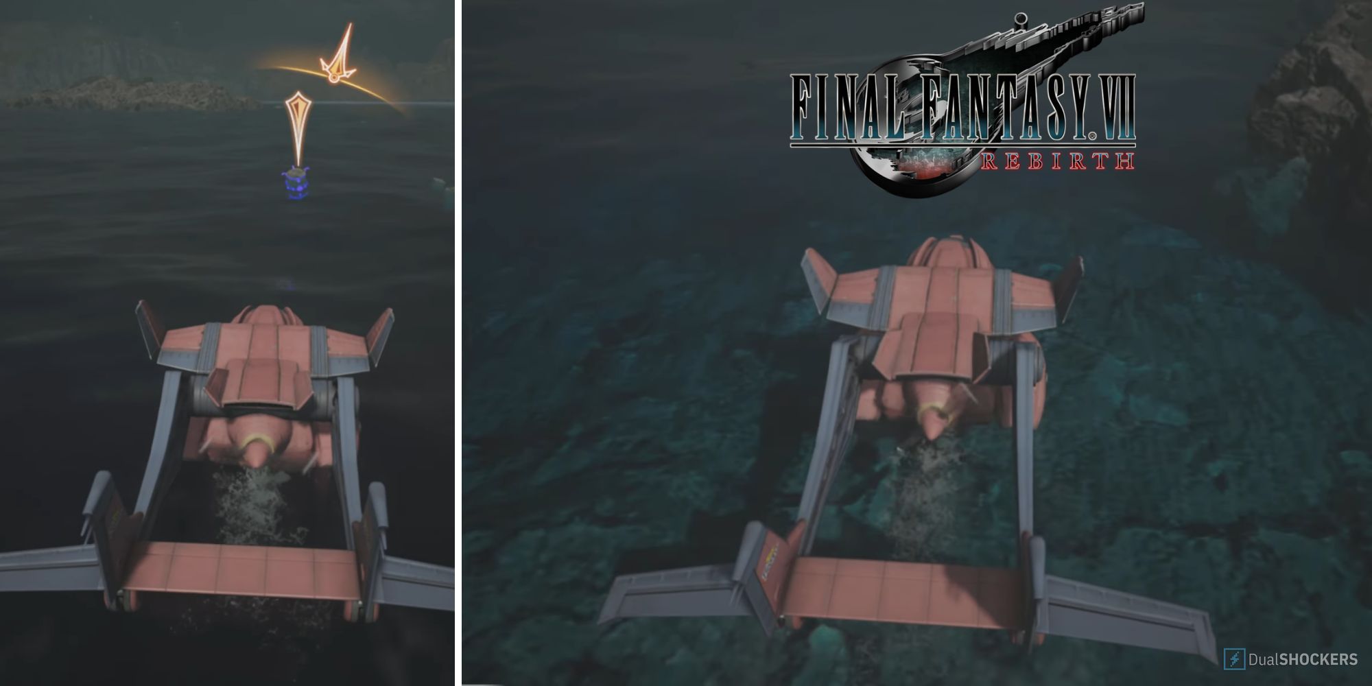 Final Fantasy 7 Rebirth - Pirate Jetsam Split Image