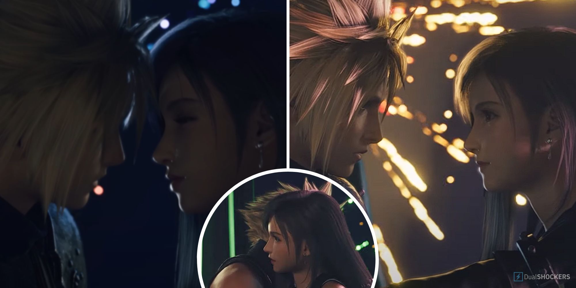 Final Fantasy 7 Rebirth - Tifa & Cloud on the Skywheel