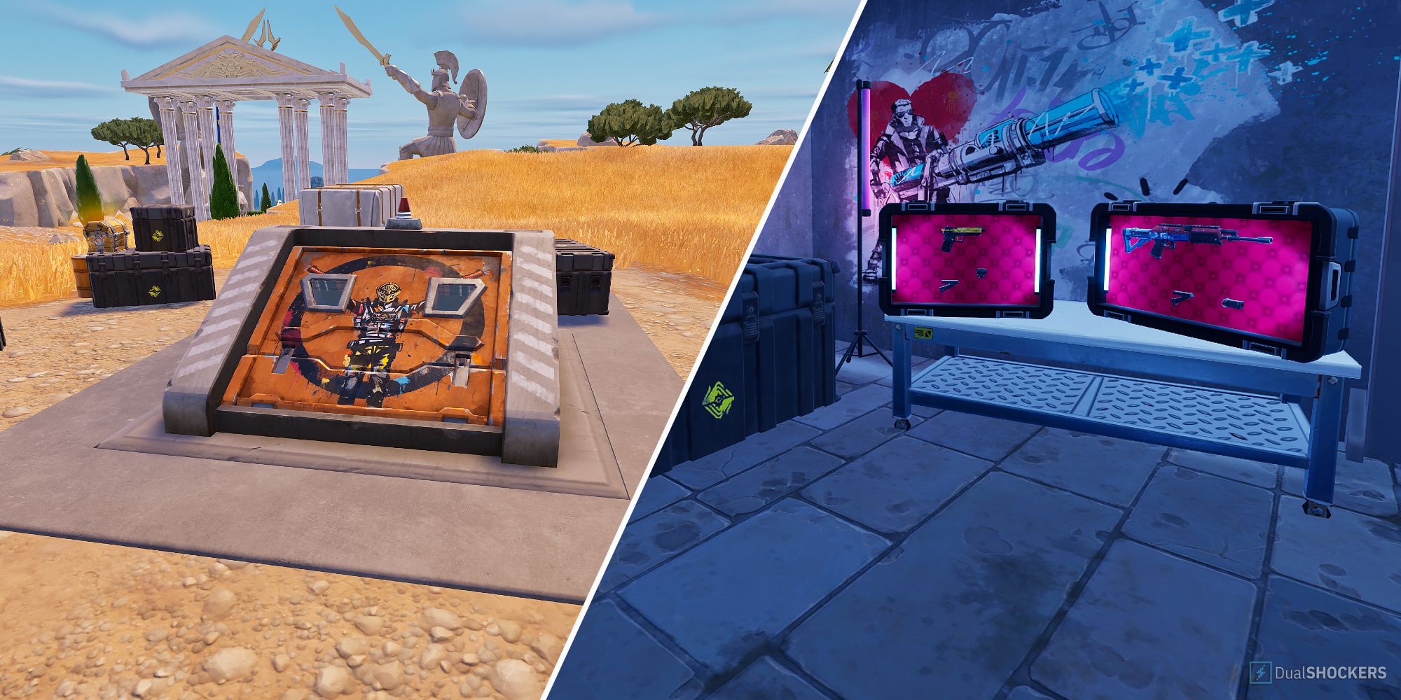 Fortnite Chapter 5 Season 2 All Weapon Bunker Locations