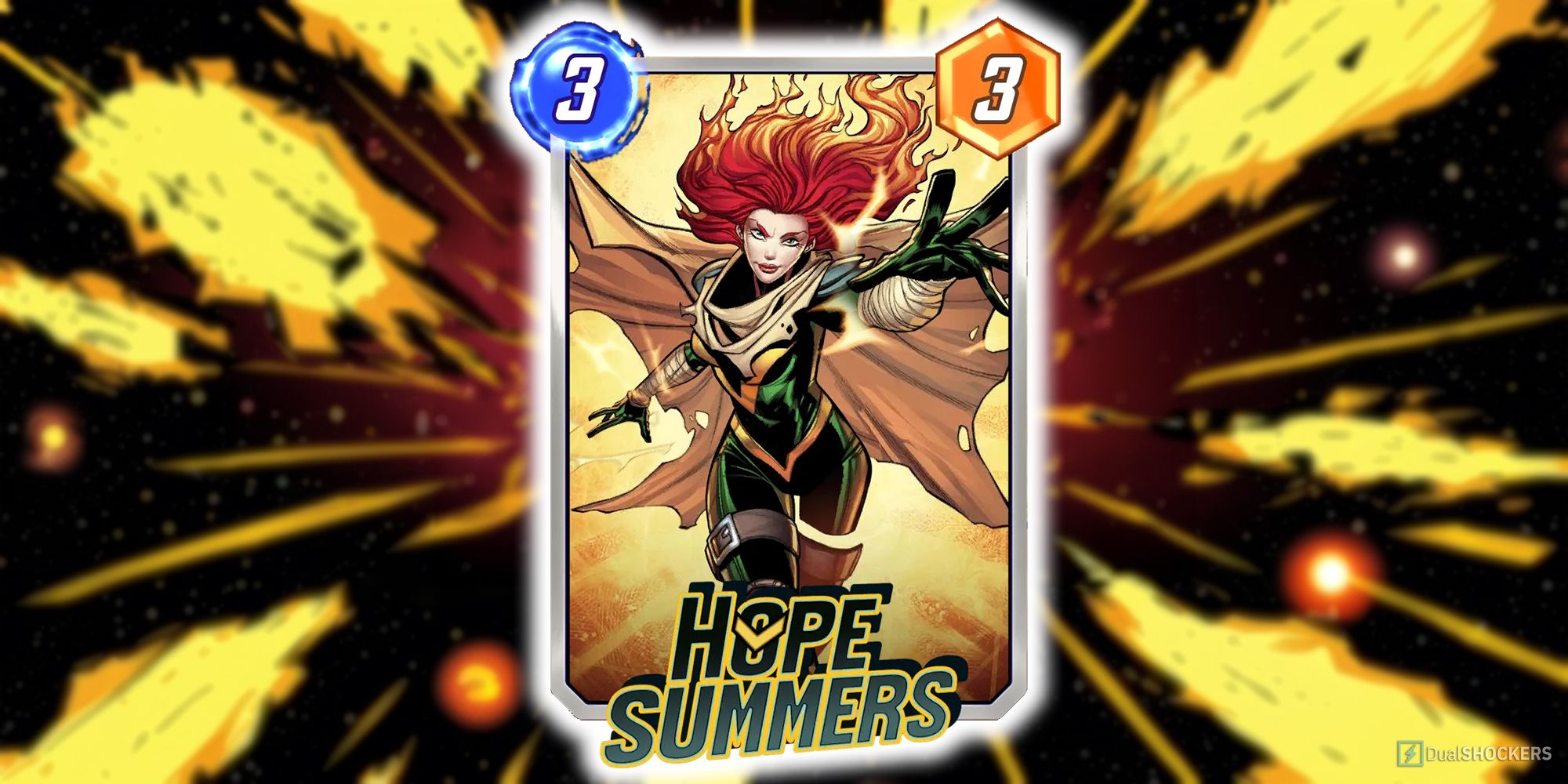 Marvel Snap's Hope Summers card.