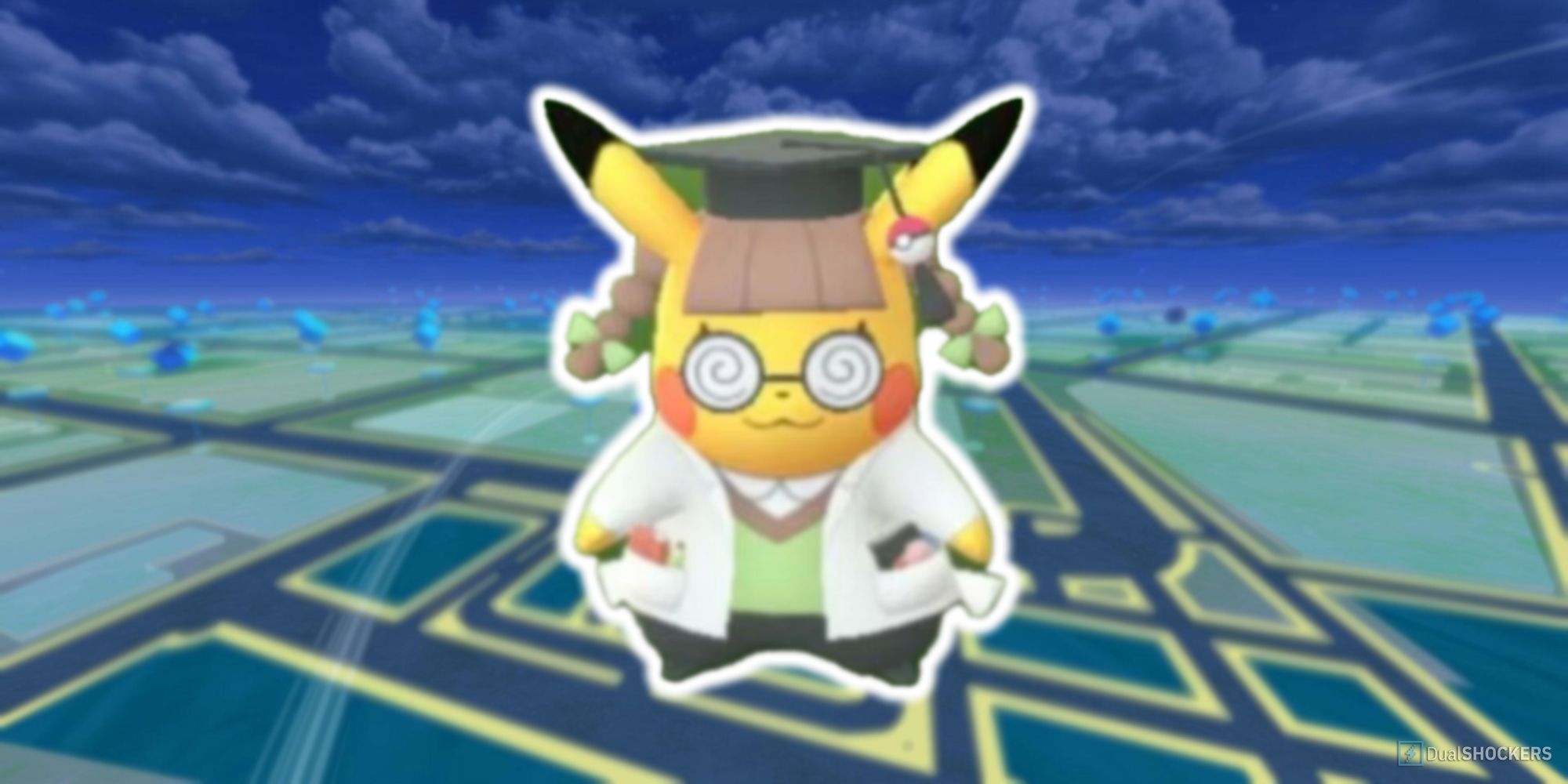 Pikachu Ph.D. in Pokemon GO.