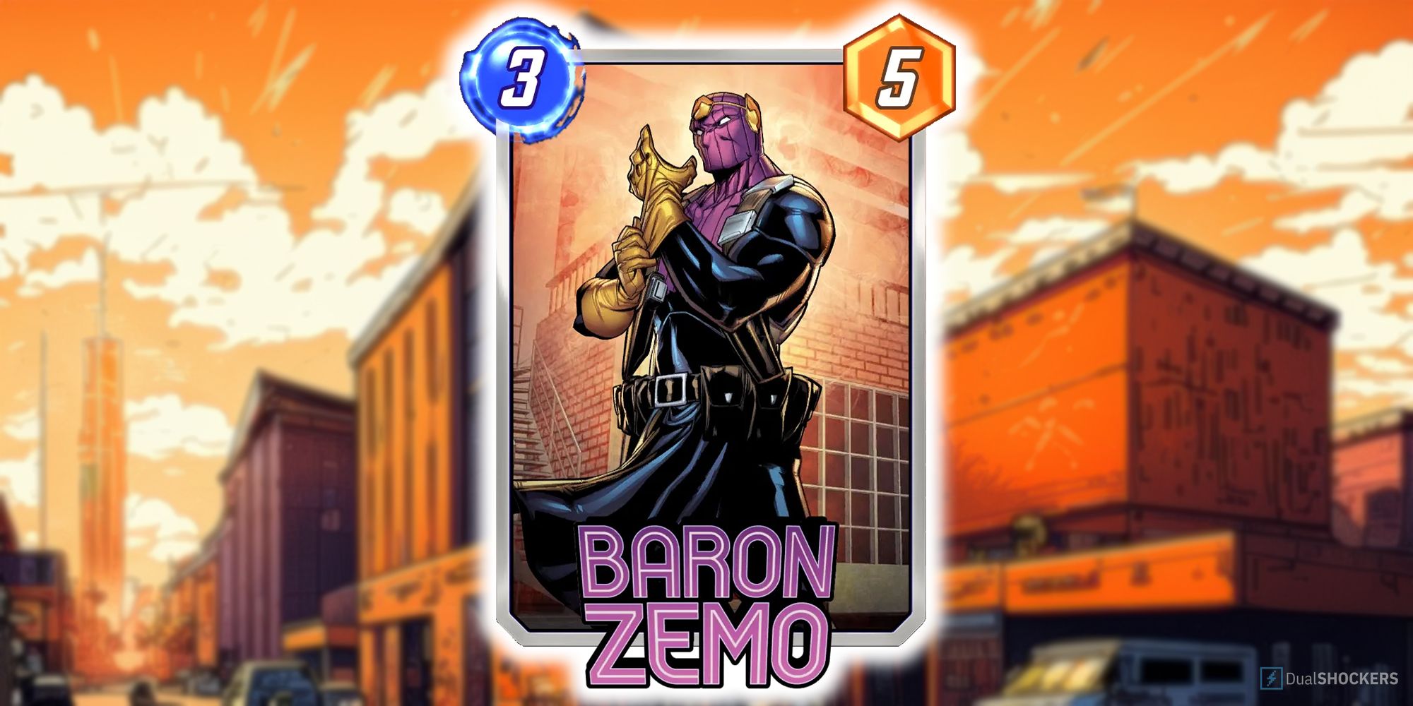 Marvel Snap's Baron Zemo card
