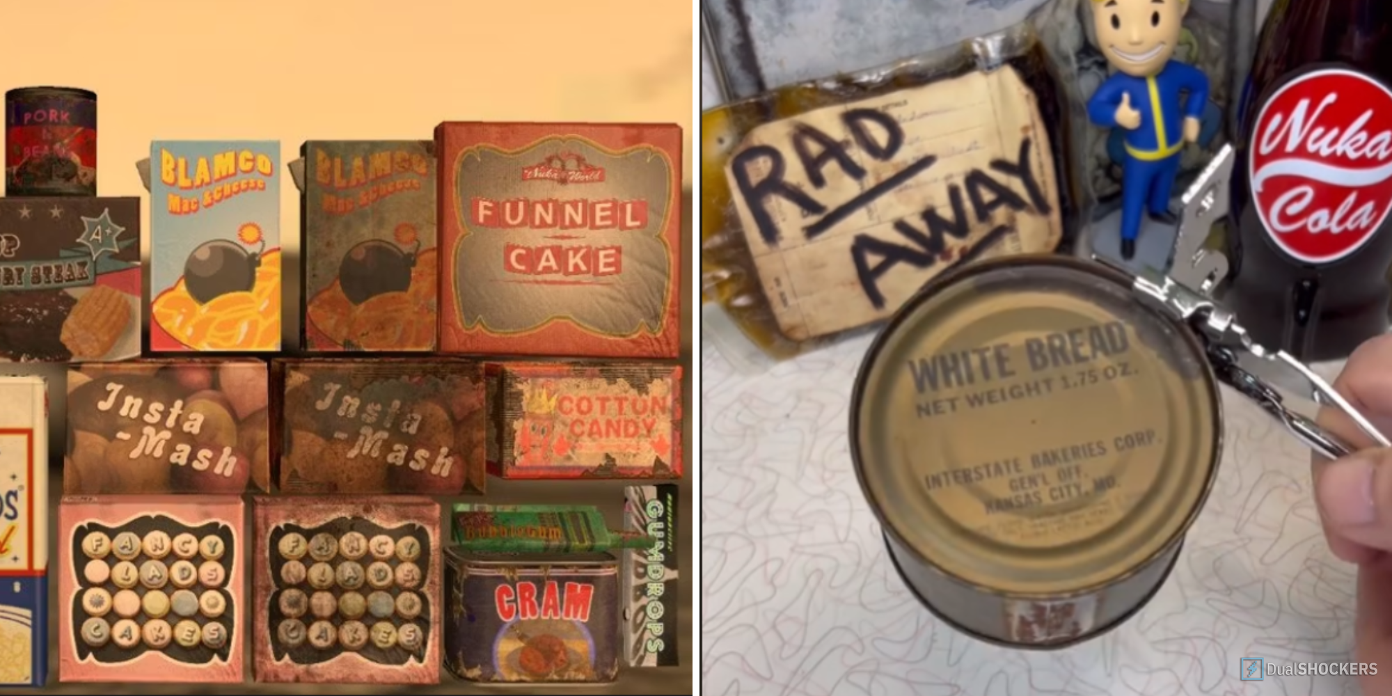 Fallout Fan Opens 60-Year-Old Shelter Food Rations